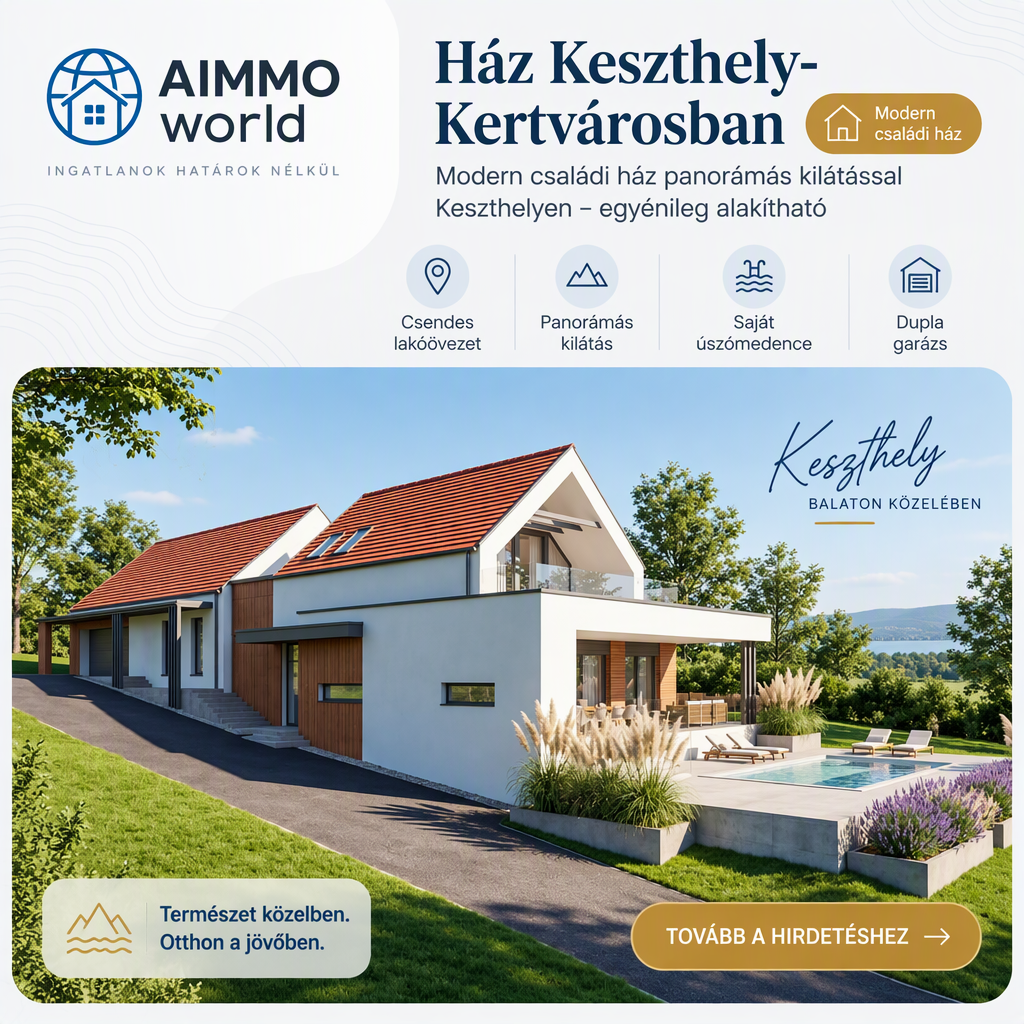 Ház Keszthely-Kertvárosban