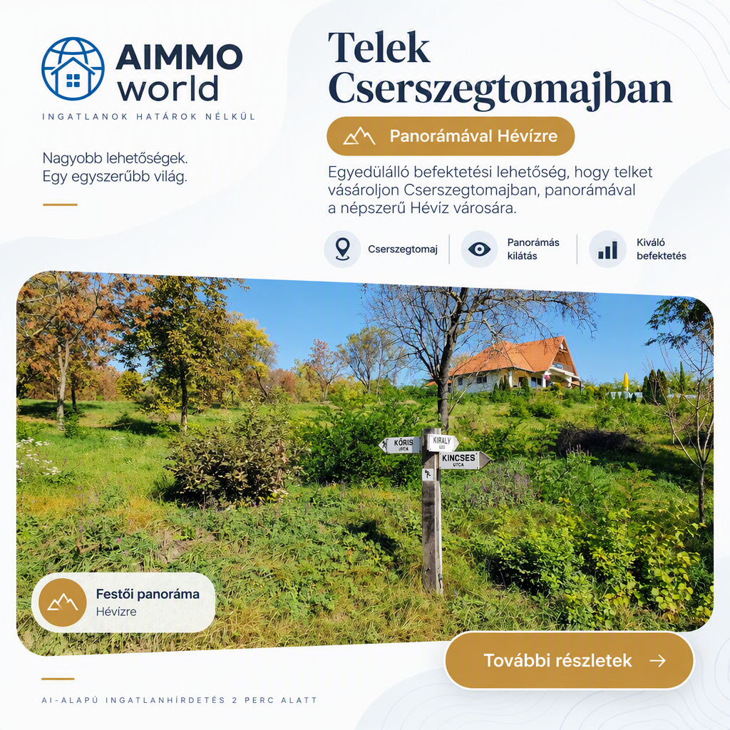 Telek Cserszegtomajban