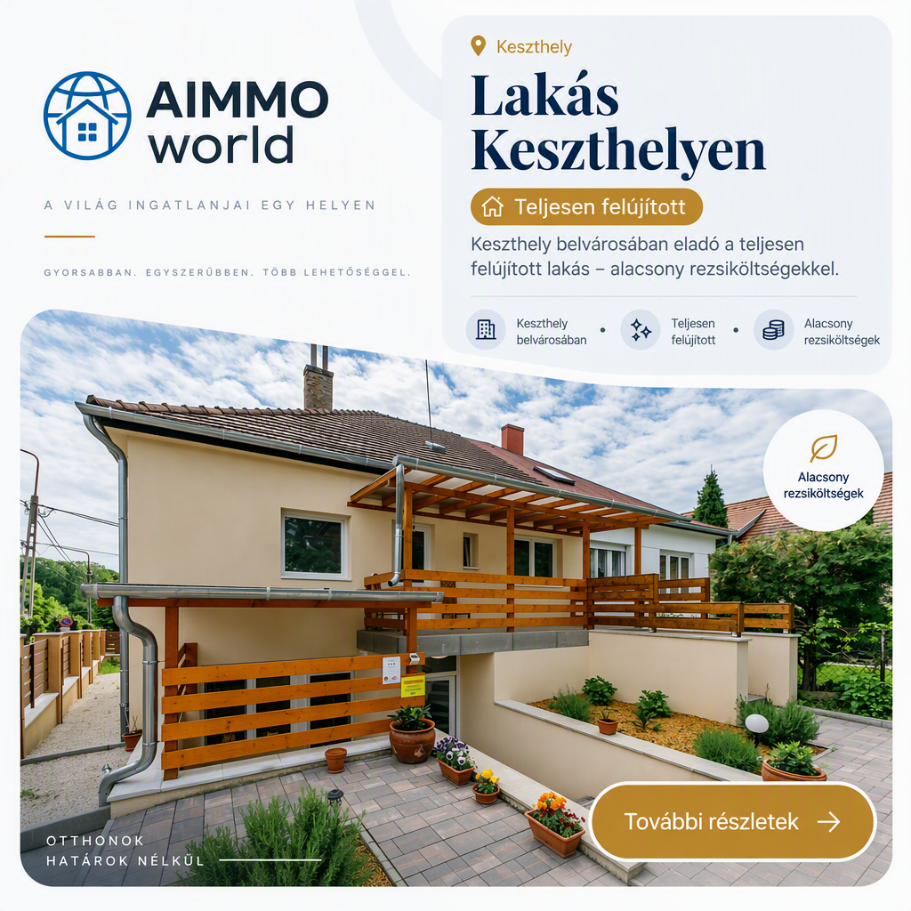 Lakás Keszthelyen