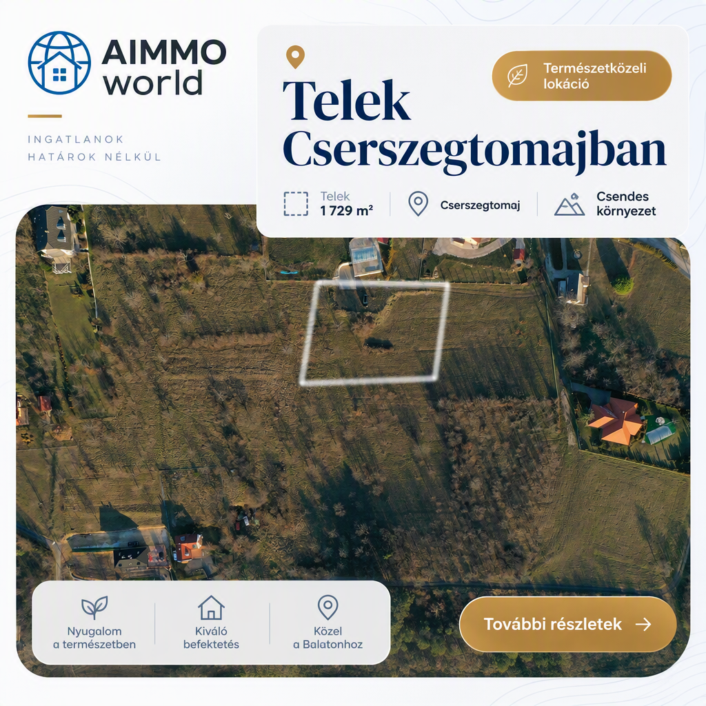 Telek Cserszegtomajban