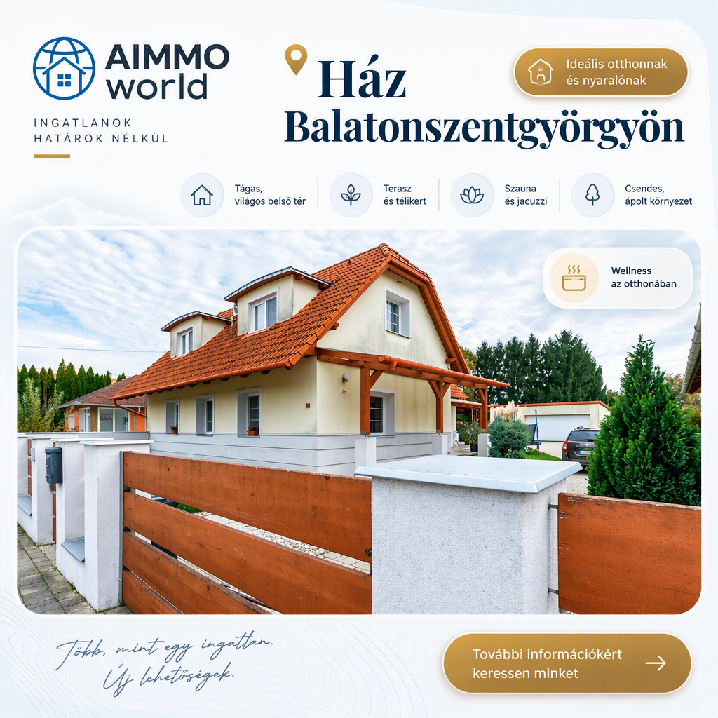 Ház Balatonszentgyörgyön