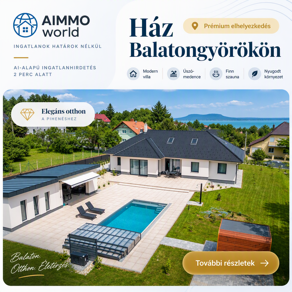 Ház Balatongyörökön