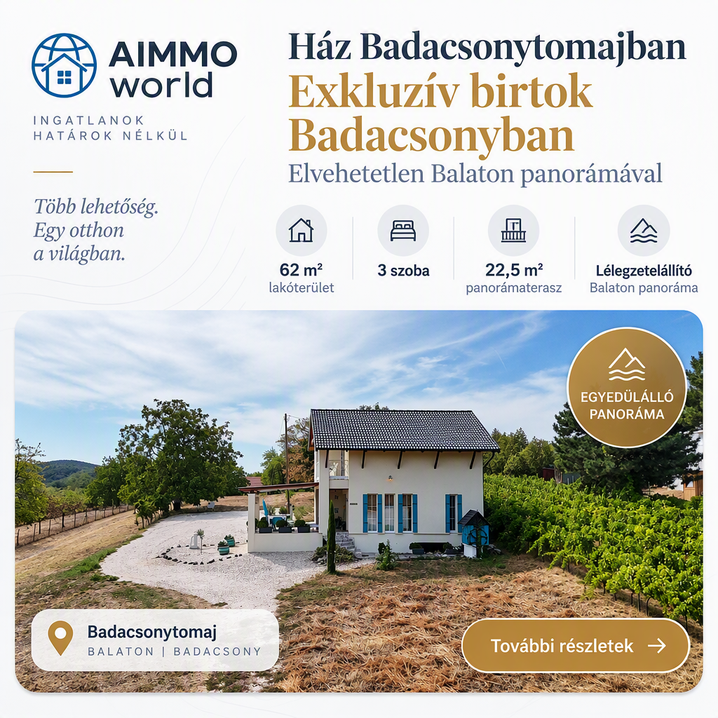 Ház Badacsonytomajban