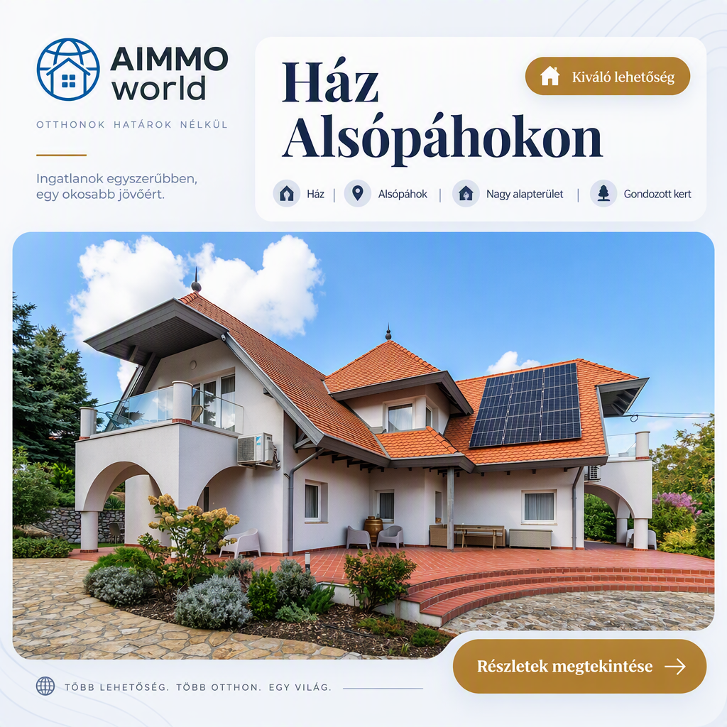 Ház Alsópáhokon