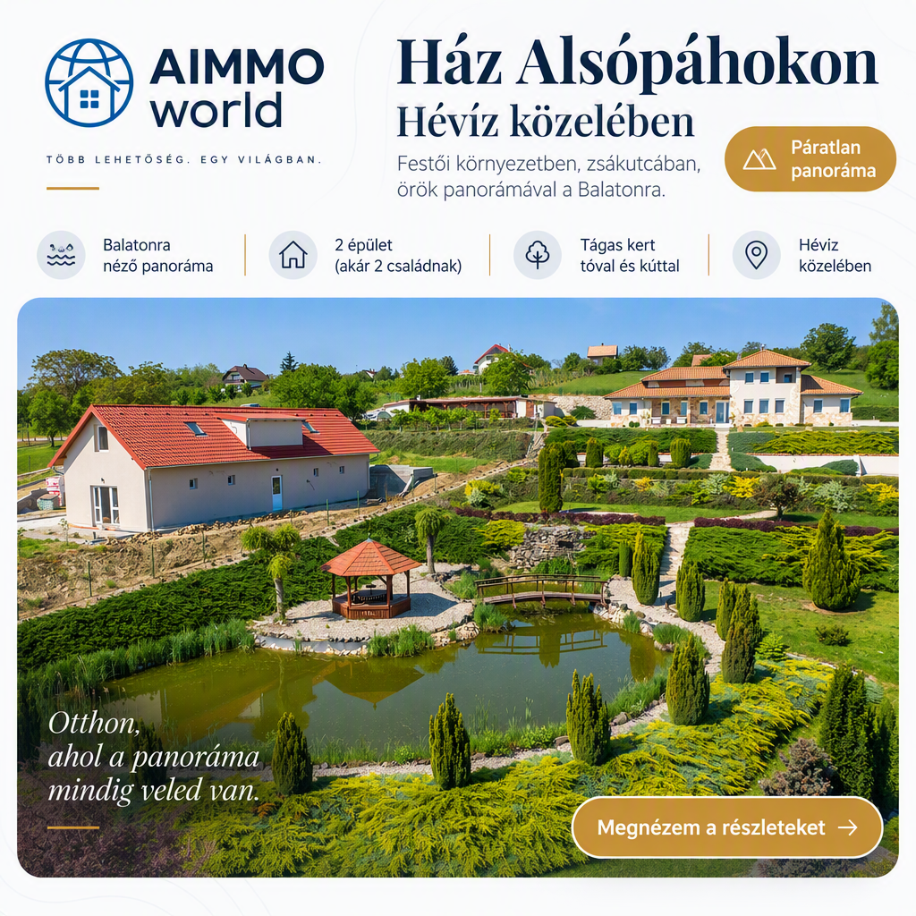 Ház Alsópáhokon