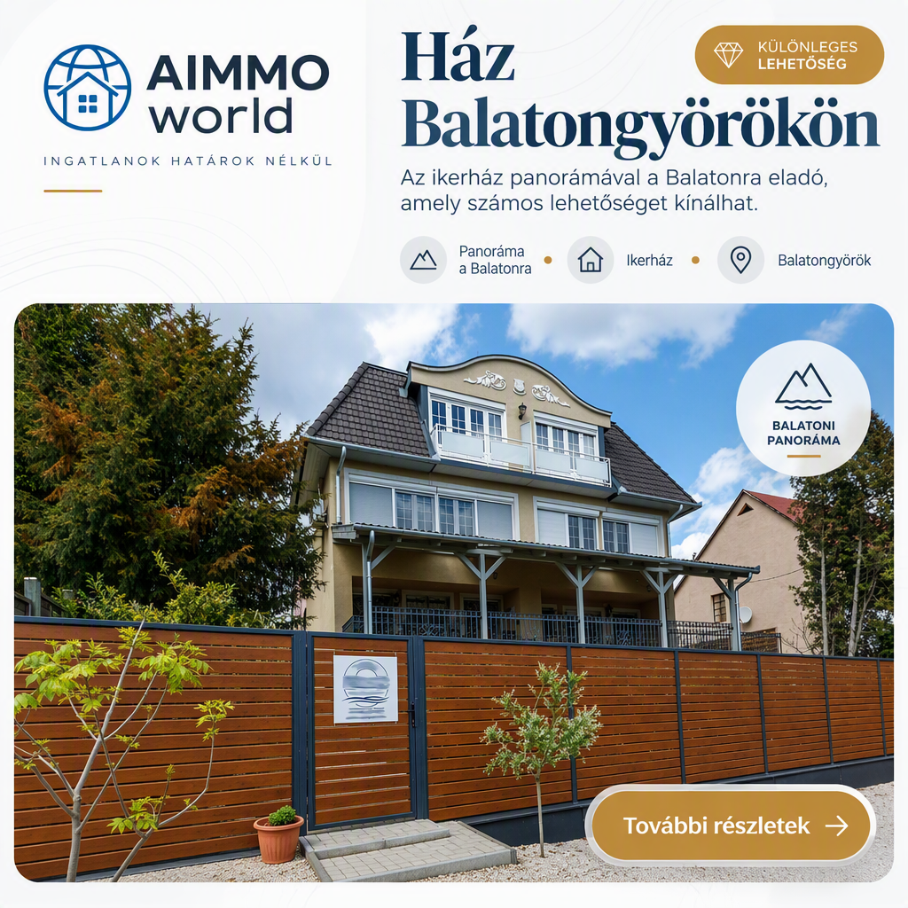 Ház Balatongyörökön