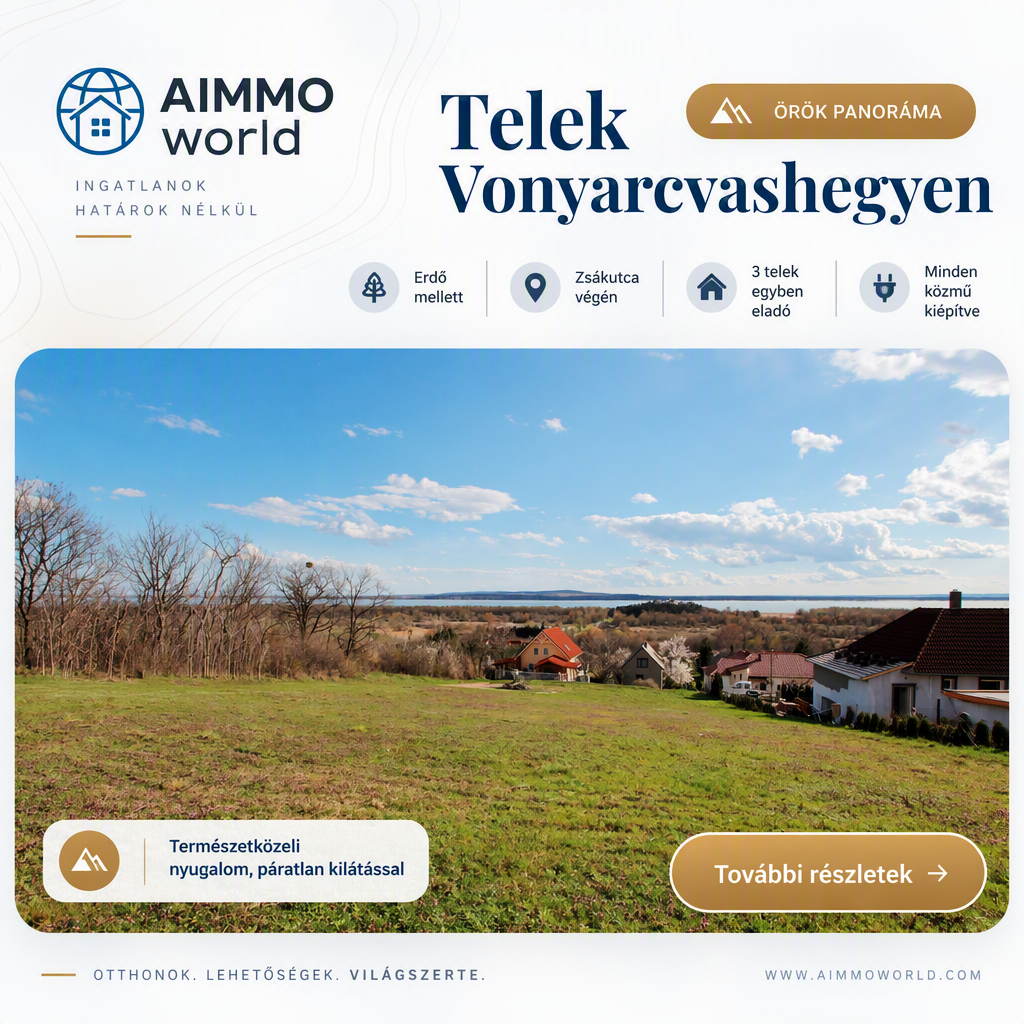 Telek Vonyarcvashegyen