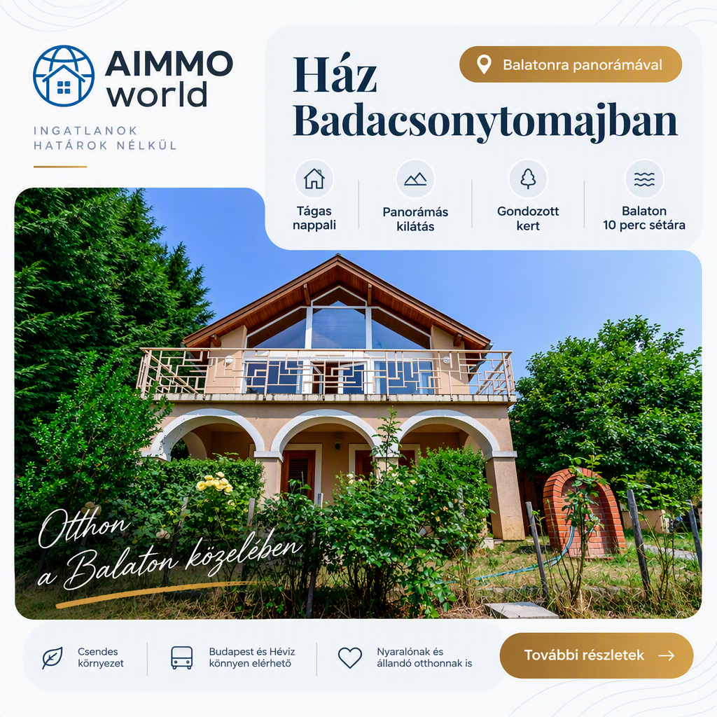 Ház Badacsonytomajban