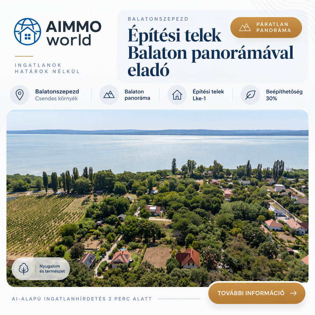 Telek Balatonszepezden
