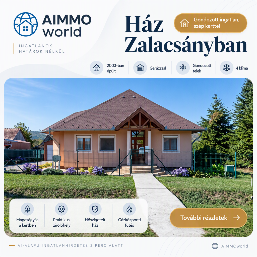 Ház Zalacsányban