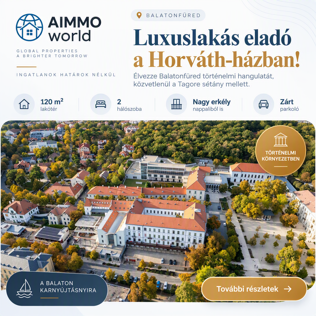 Lakás Balatonfüreden
