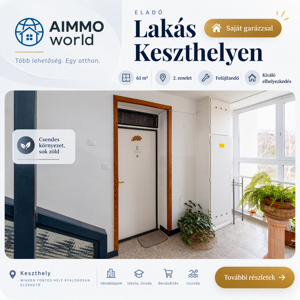 Lakás Keszthelyen