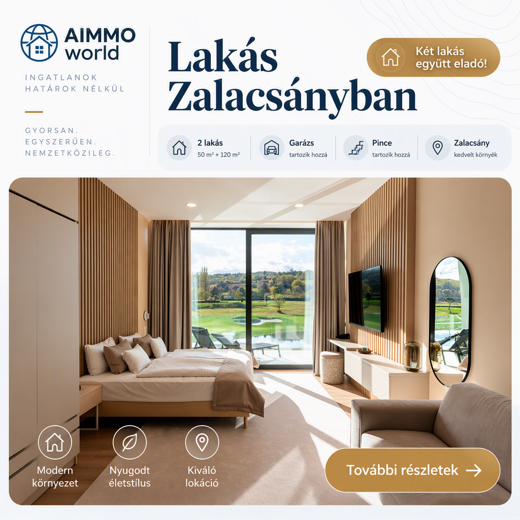 Lakás Zalacsányban