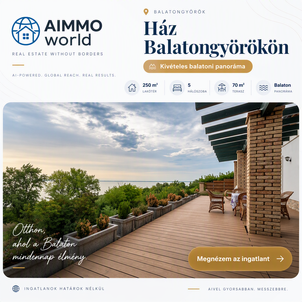 Ház Balatongyörökön