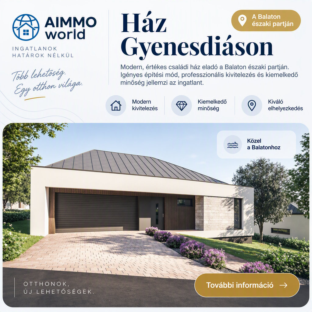 Ház Gyenesdiáson