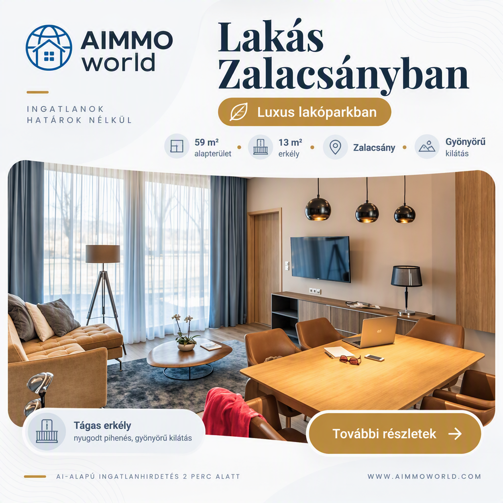 Lakás Zalacsányban