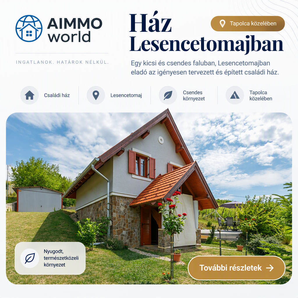 Ház Lesencetomajban