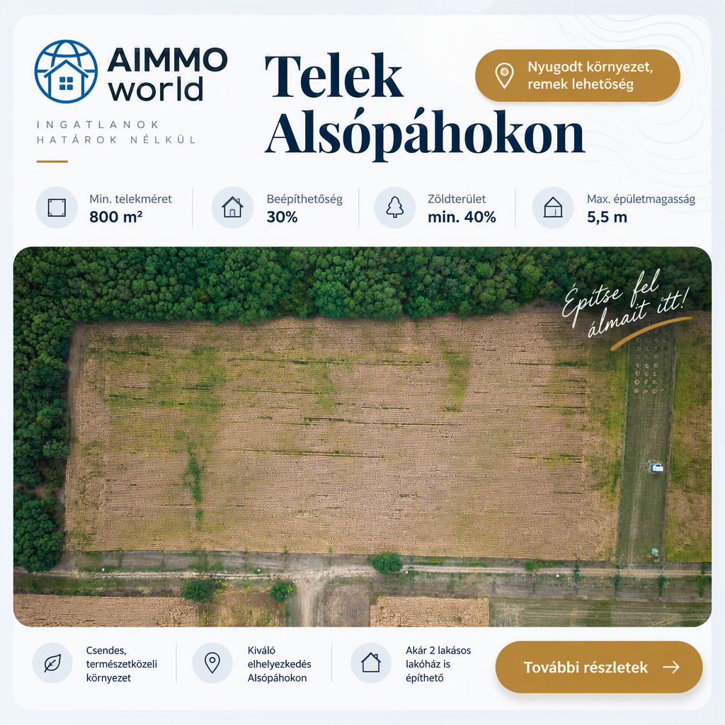 Telek Alsópáhokon