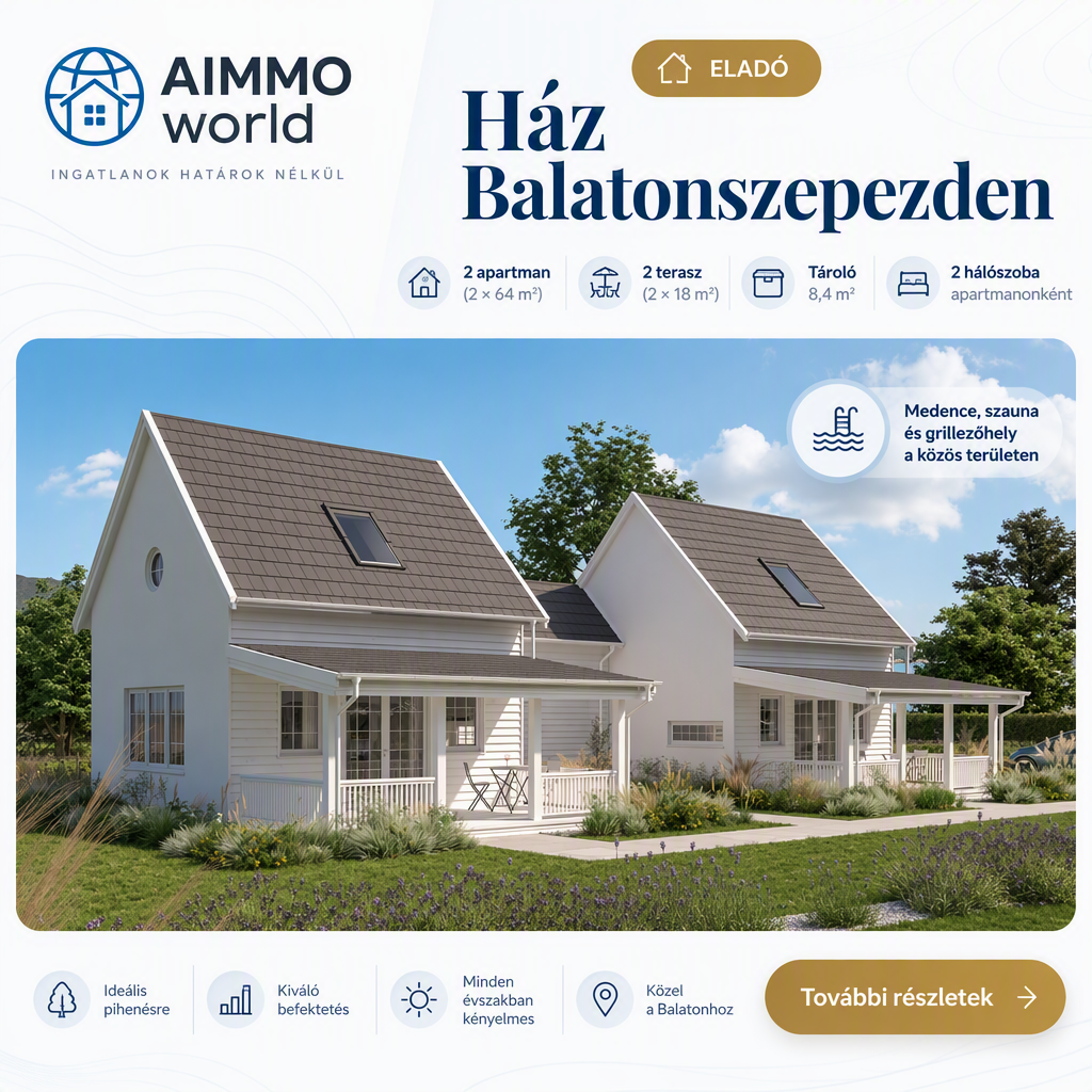 Ház Balatonszepezden