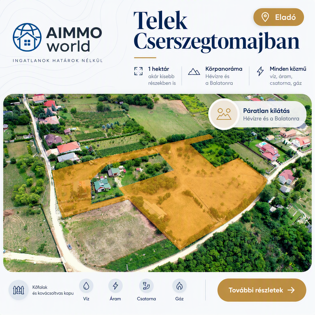 Telek Cserszegtomajban
