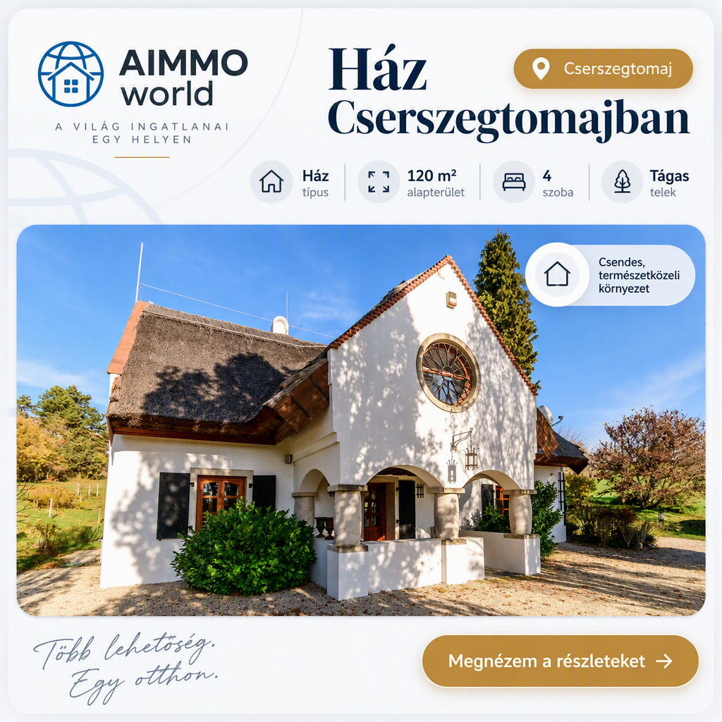 Ház Cserszegtomajban