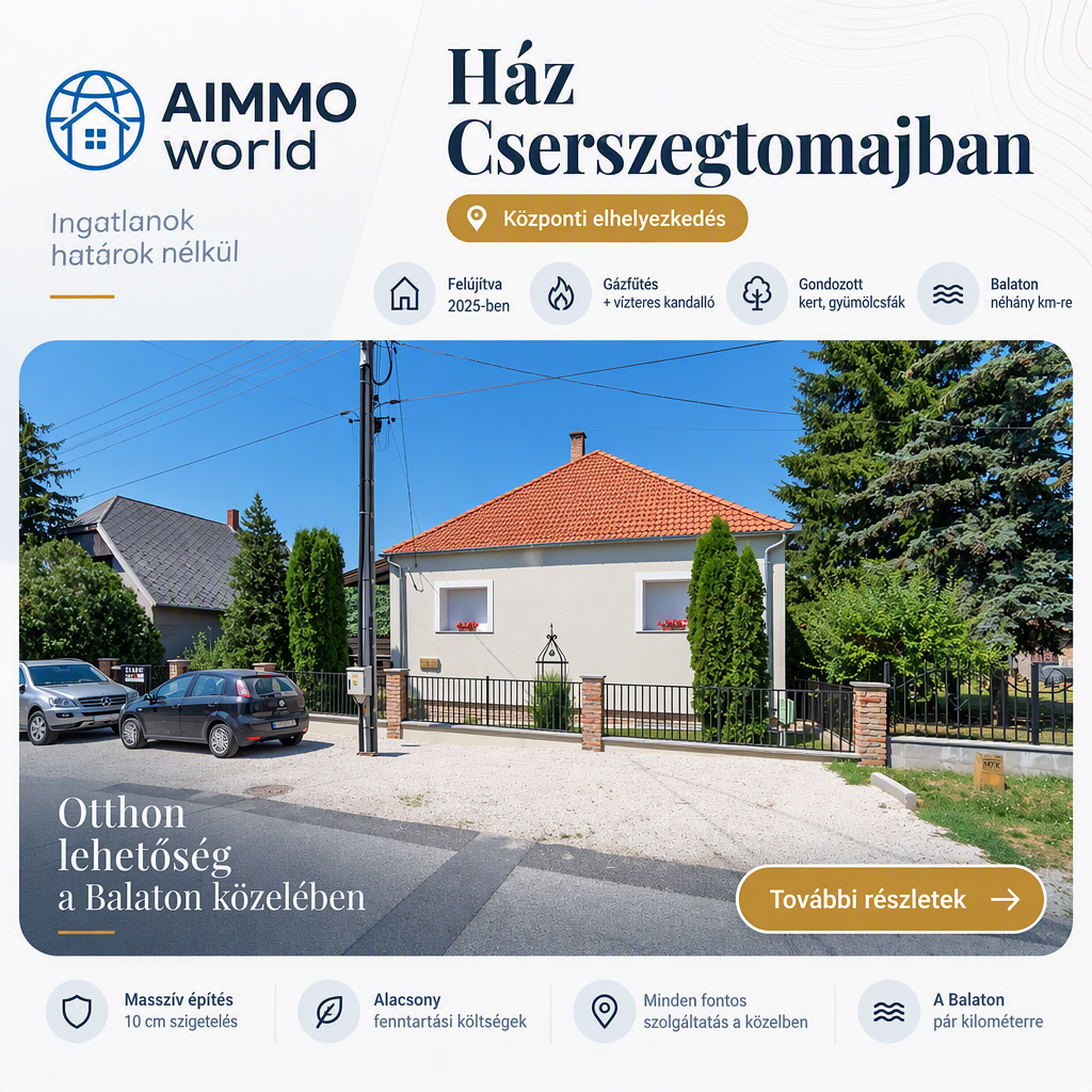 Ház Cserszegtomajban