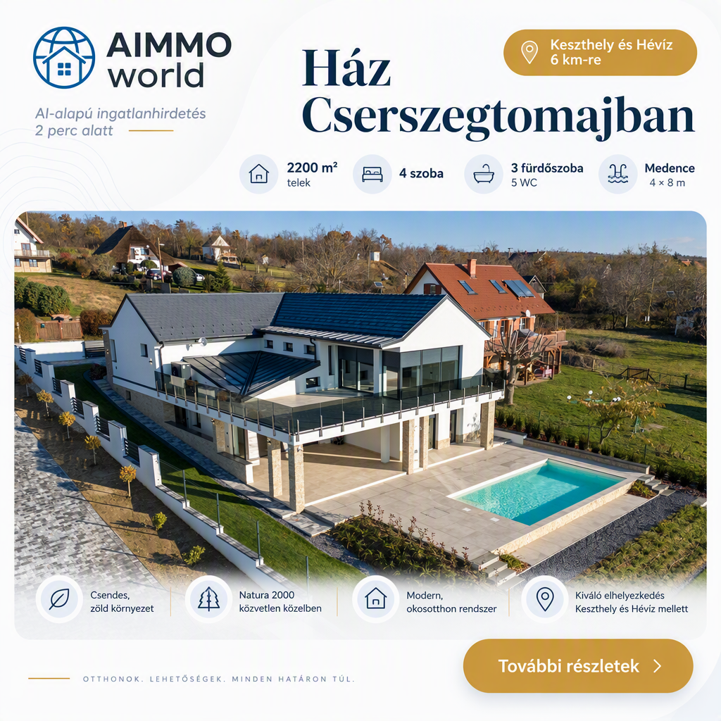 Ház Cserszegtomajban