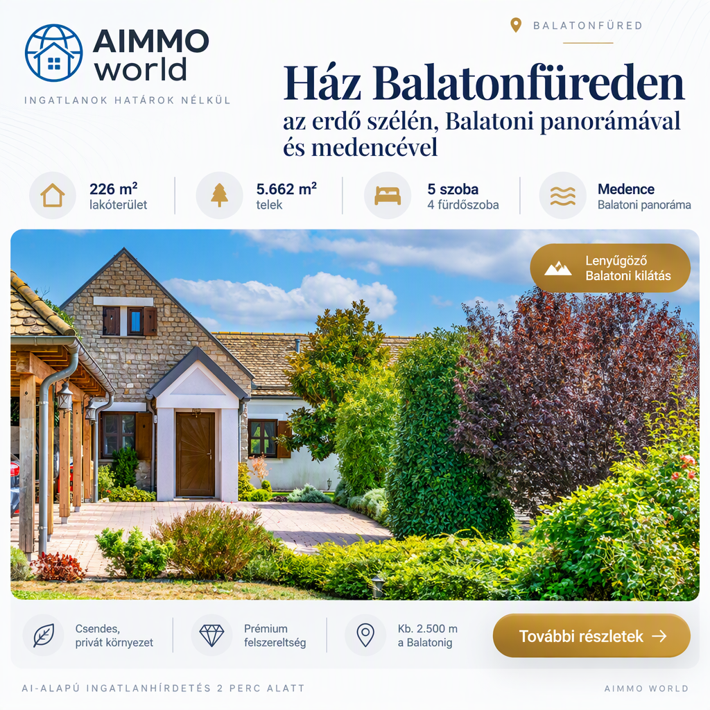 Ház Balatonfüreden
