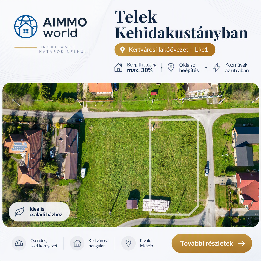 Telek Kehidakustányban