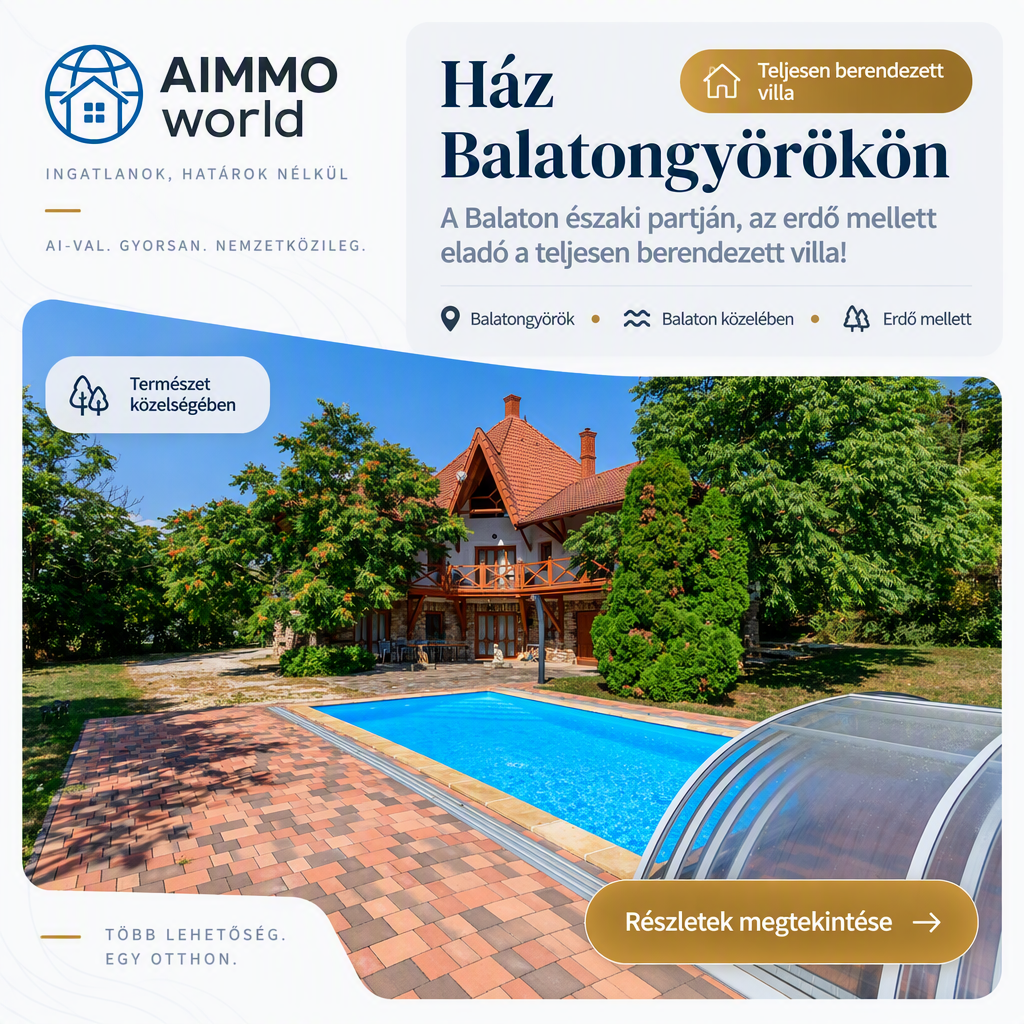 Ház Balatongyörökön