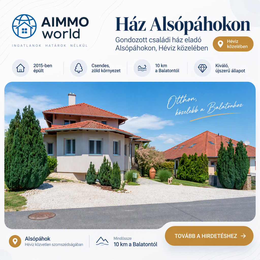 Ház Alsópáhokon