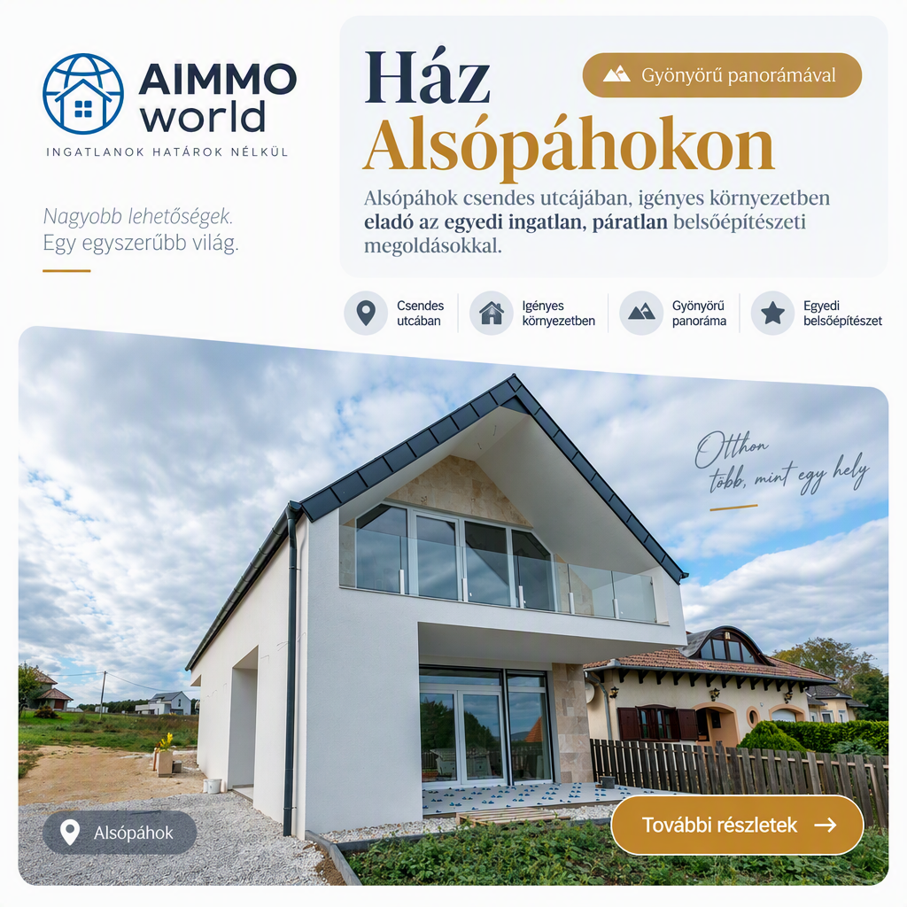Ház Alsópáhokon