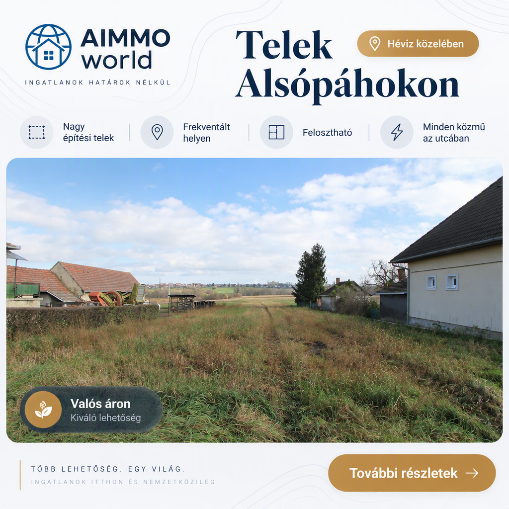 Telek Alsópáhokon