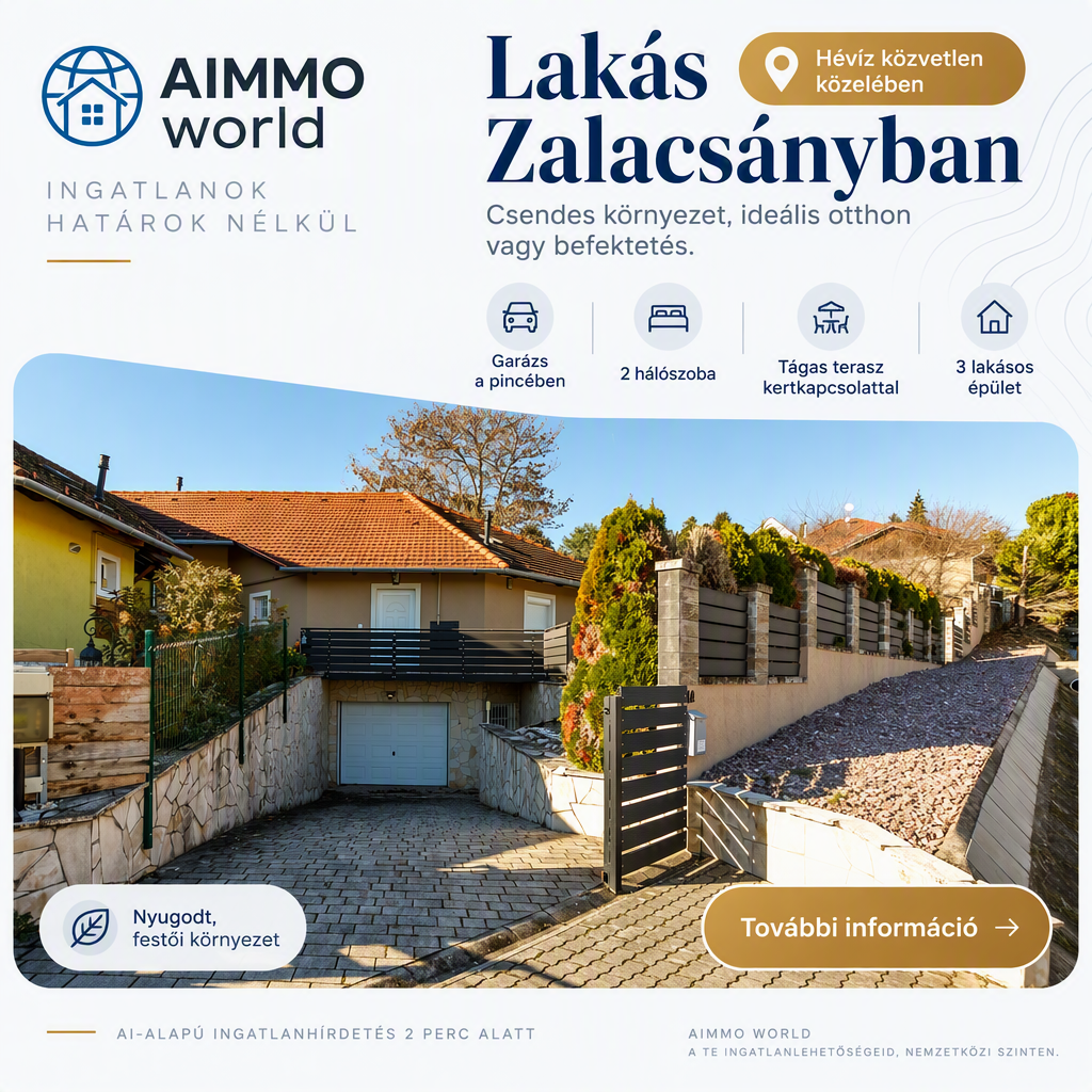Lakás Zalacsányban